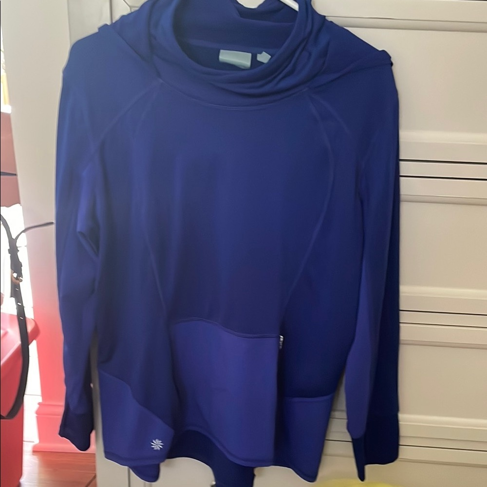 Athleta Deep Blue Athletic Pullover